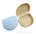 Dental Retainer Case With Ventilation Holes Plastic Dental Orthodontic Storage Retainer Box Case Factory